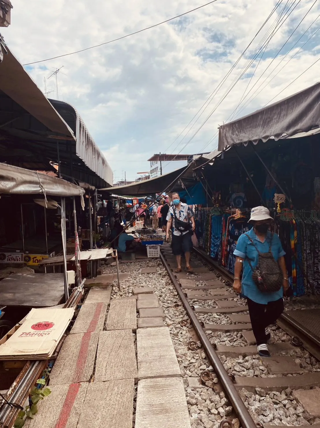 Walking the tracks at the railway market — a trip with OneDD Tour by KrishHoliday