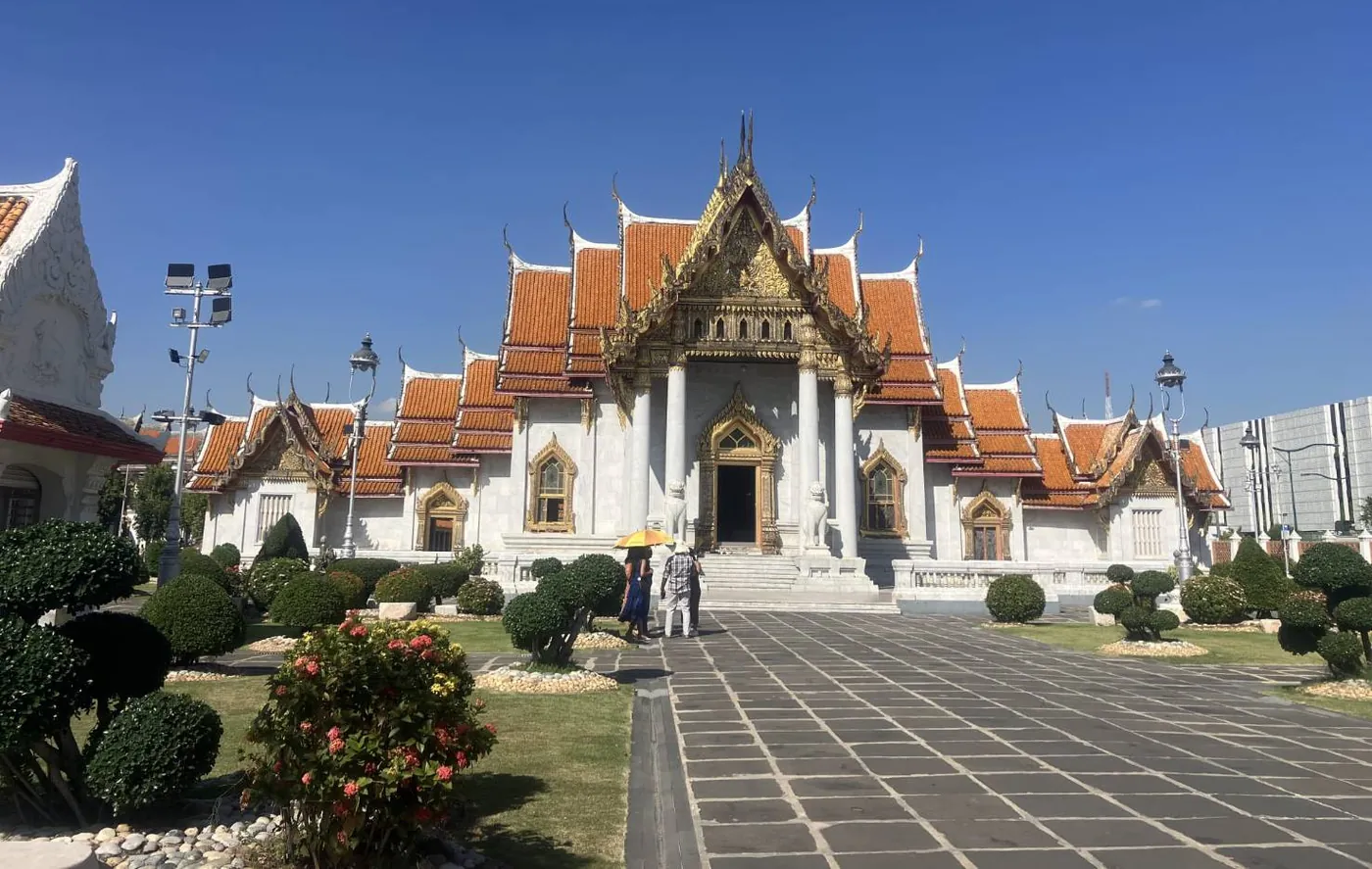 Wat Benchamabophit, the Marble Temple — a trip with OneDD Tour by KrishHoliday