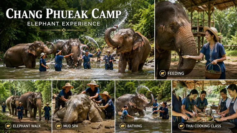 Chang Phueak Camp, Damnoen Saduak — a trip with OneDD Tour