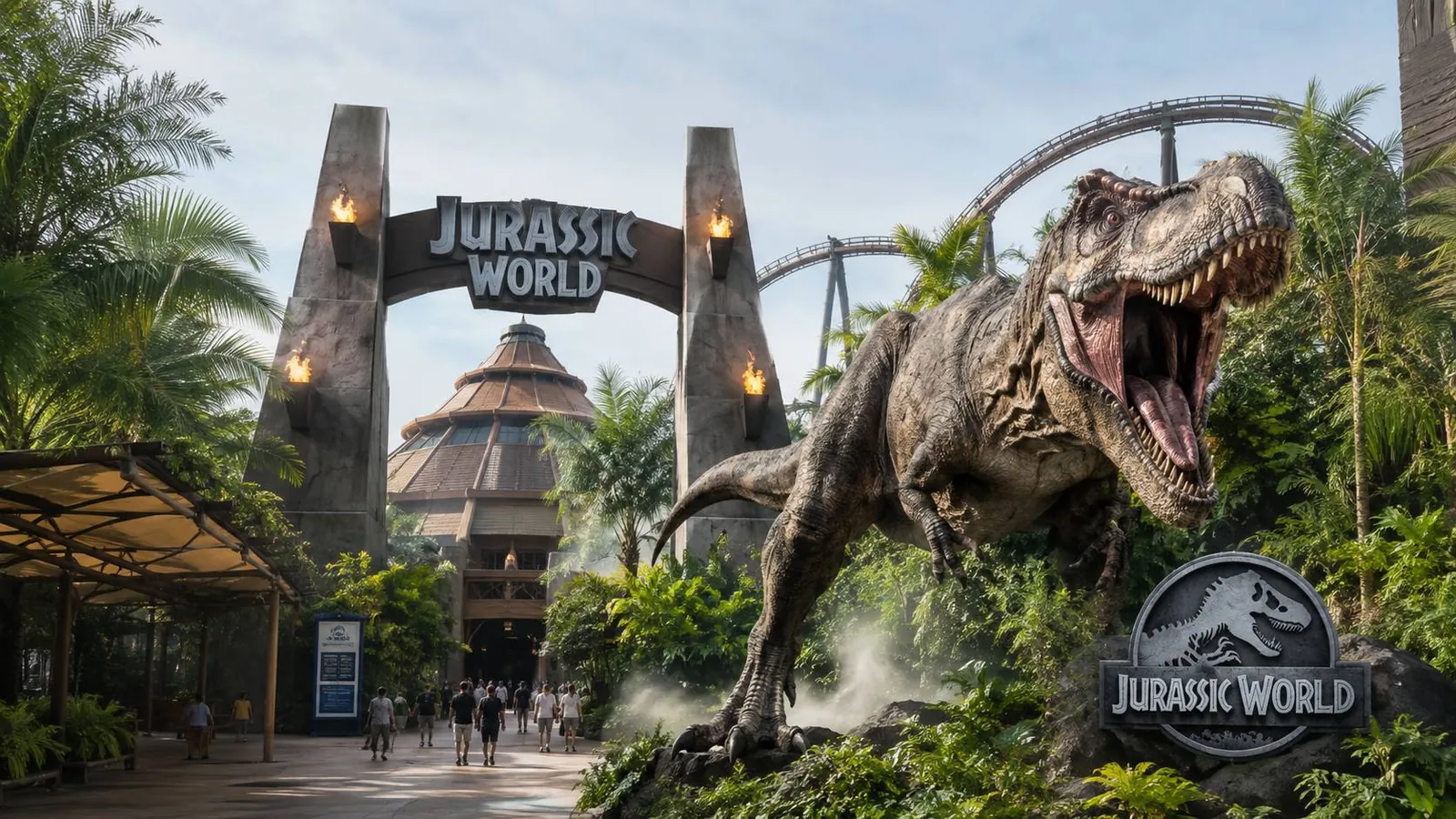 Jurassic World Bangkok prehistoric adventure attraction with OneDD Tour