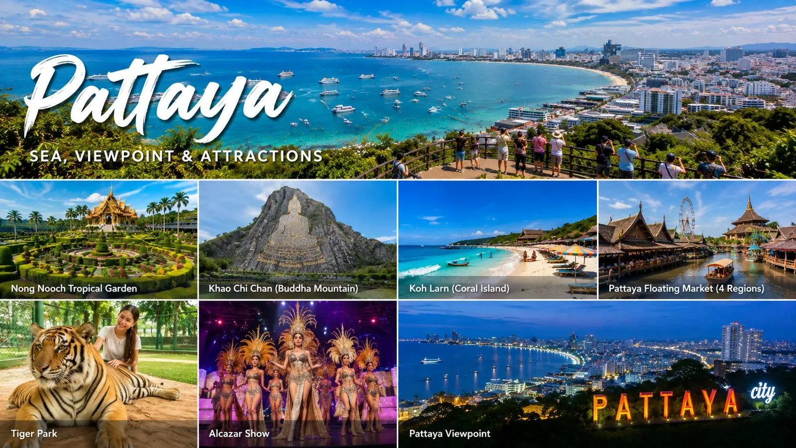 Private Pattaya tour with beaches, viewpoints and attractions by OneDD Tour
